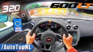McLaren 600LT mostra todo o potencial na Autobahn a mais de 300 km/h thumbnail