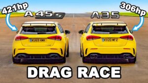 Mercedes-AMG A35 contra Mercedes-AMG A45S. Afinal, qual é a diferença de performance entre ambos? thumbnail