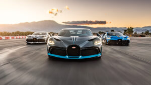 Três Bugatti Divo foram as estrelas do mais recente vídeo da marca thumbnail