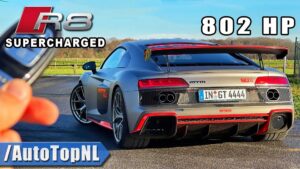 Audi R8 com mais de 800 cavalos testa velocidade máxima na Autobahn thumbnail