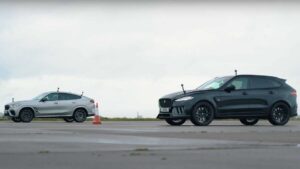 BMW X6 M frente a frente com o novo Jaguar F-Pace SVR Lister thumbnail