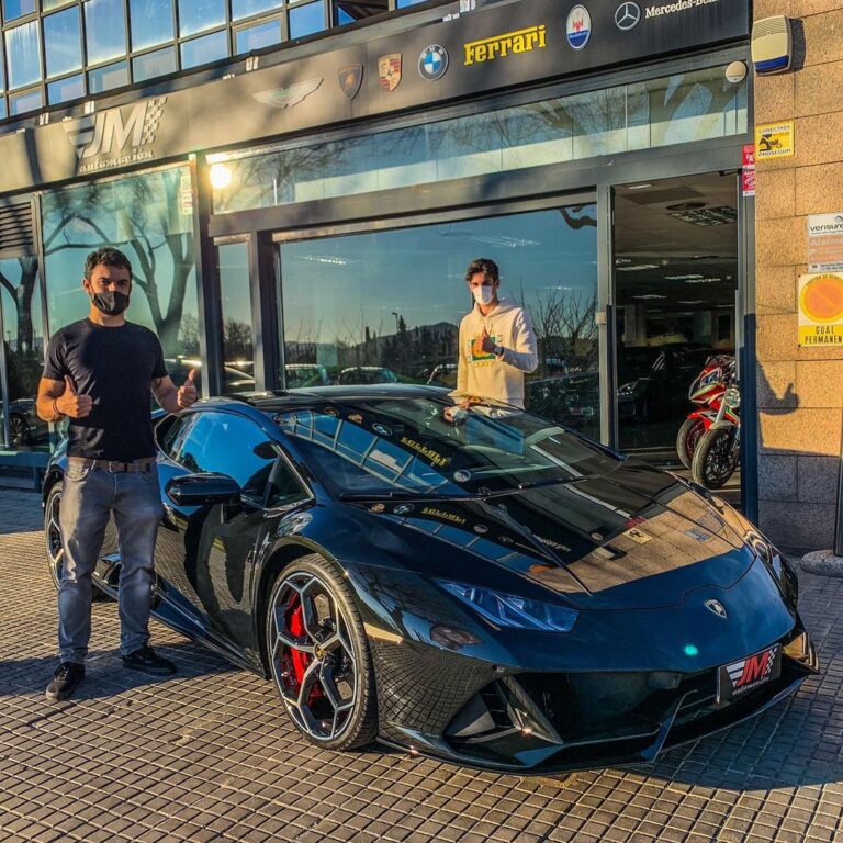 Francisco Trincão adiciona Lamborghini Huracán Evo à ...