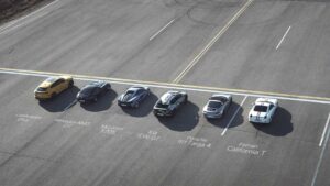 Kia EV6 GT já demonstrou as capacidades em drag race com alguns dos melhores supercarros da atualidade thumbnail