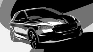 Skoda mostra novo teaser do Fabia antes da apresentação thumbnail