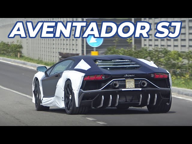 Câmaras espias apanham Lamborghini Aventador camuflado em testes | Automais