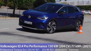 Veja como se saiu o Volkswagen ID.4 no teste do alce thumbnail