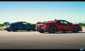 Rimac Nevera já mostra do que é capaz em drag race contra o Ferrari SF90 thumbnail