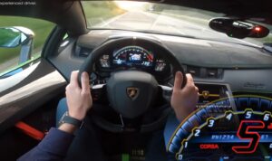 Lamborghini Aventador SVJ mostra do que é capaz na Autobahn thumbnail