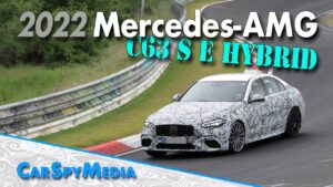 Novo Mercedes-AMG C 63 S “apanhado” em testes no circuito de Nürburgring thumbnail