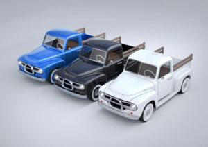 Nobe 500, a nova pick-up elétrica com design inspirado nos anos 50 thumbnail