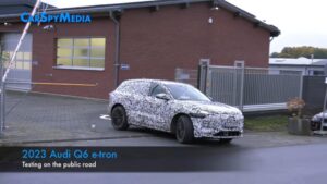 Audi Q6 e-tron visto em fase de testes thumbnail