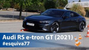 Audi RS e-tron GT enfrenta teste do alce. Como se sai o primeiro RS 100% elétrico? thumbnail