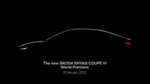 Versão coupé do Skoda Enyaq iV chega em janeiro thumbnail