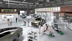 Primeiro modelo totalmente elétrico da Bentley será produzido na fábrica de Crewe thumbnail
