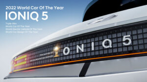 Hyundai IONIQ 5 conquista um triplo prémio no Salão Automóvel de Nova Iorque thumbnail