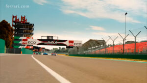 Hora do recreio com Leclerc e Sainz, em Imola, ao volante do Ferrari 296 GTS thumbnail