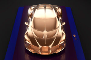 Escultura de La Voiture Noire, da Bugatti, vendida recentemente em Londres thumbnail