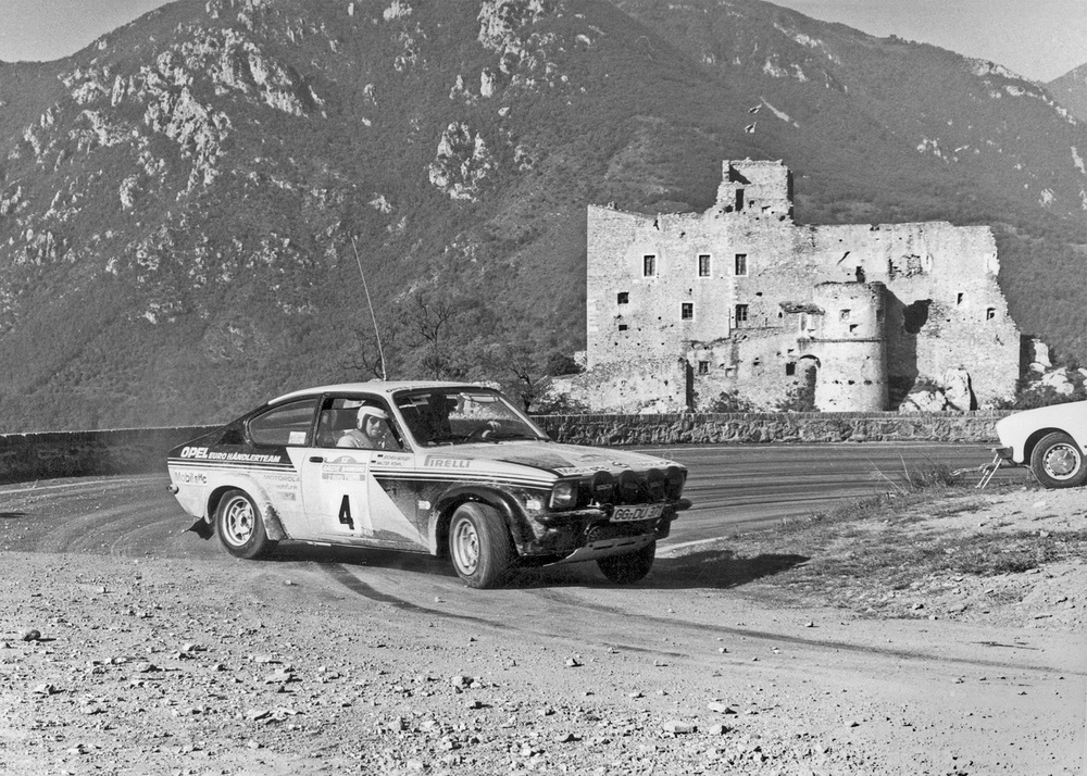 Opel Kadett GT/E, Walter Röhrl/Jochen Berger, Rallye San Remo 1975